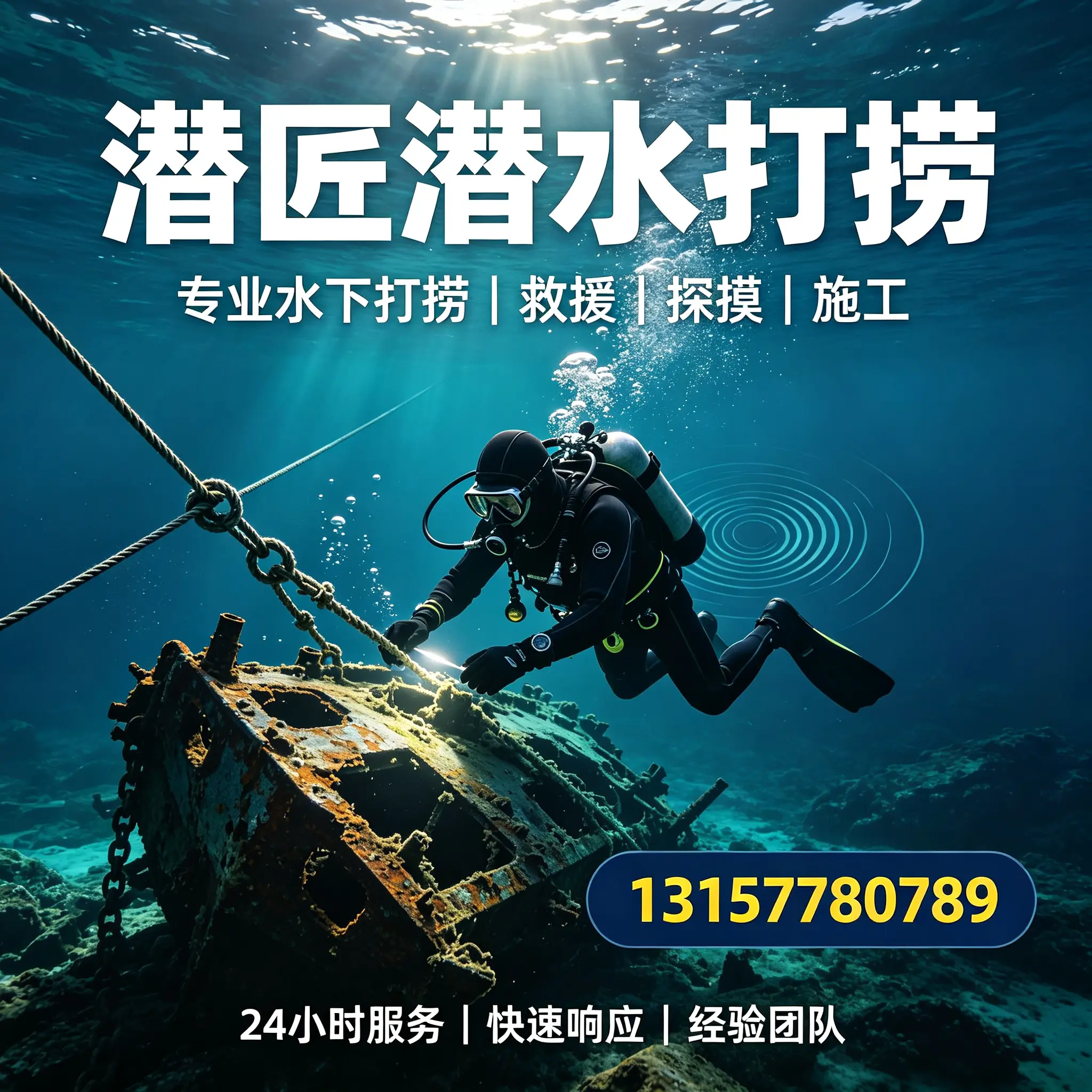 庐江水下打捞作业服务产品